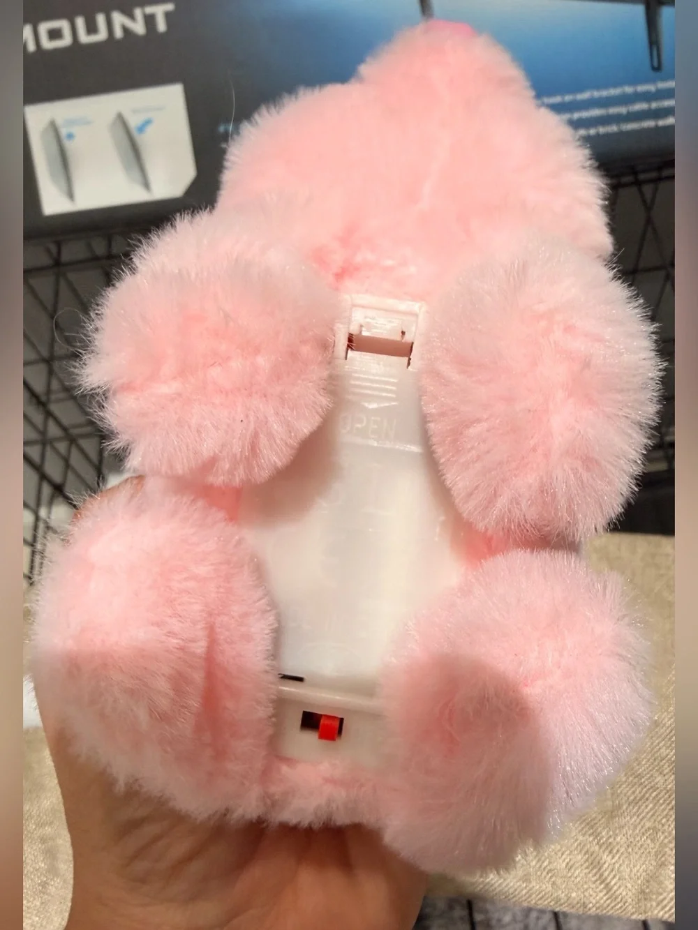 Plush Small Pet Bunny Toy - White or Pink